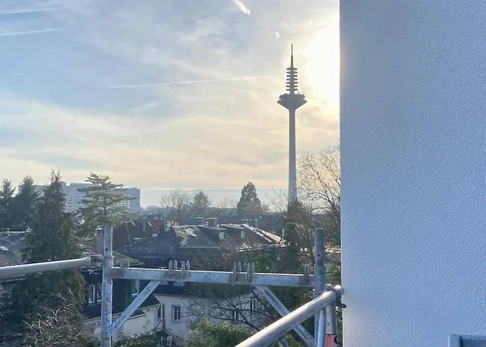 ホームステイ Schoenes Erwachen Im Frankfurter Penthouse