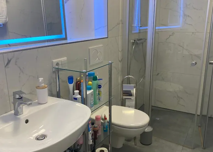 ホームステイ Schoenes Erwachen Im Frankfurter Penthouse