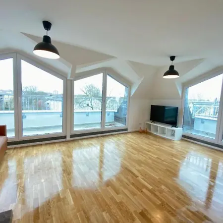 Schoenes Erwachen Im Frankfurter Penthouse Accommodatie bij particulieren