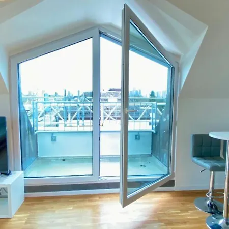 Accommodatie bij particulieren Schoenes Erwachen Im Frankfurter Penthouse