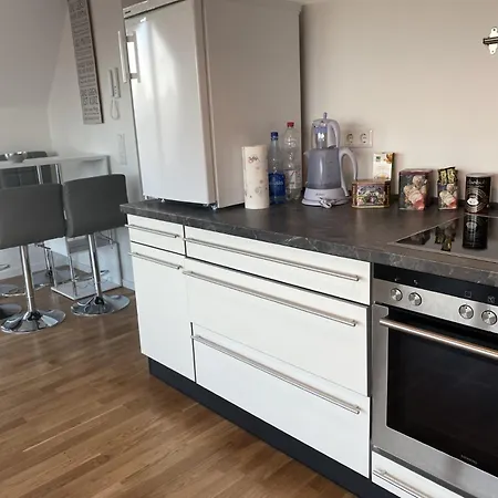 Schoenes Erwachen Im Frankfurter Penthouse Δωμάτια σε οικογενειακή κατοικία